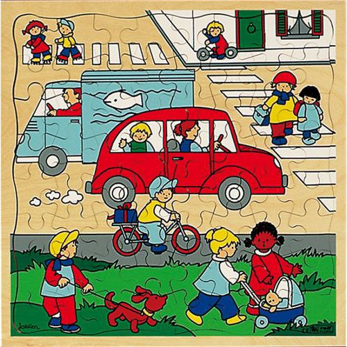 Puzzle Trafic En Ville