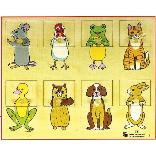 Puzzle : complète les animaux