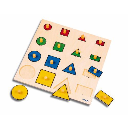 Formes géométriques et couleurs - Educo