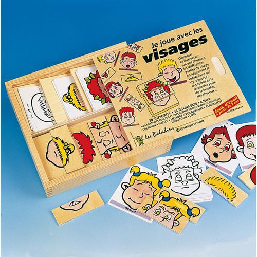 Jeu Je Joue Avec Les Visages