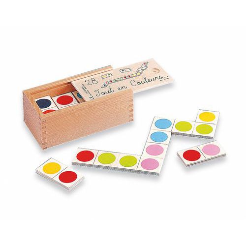 28 Dominos Tout En Couleurs