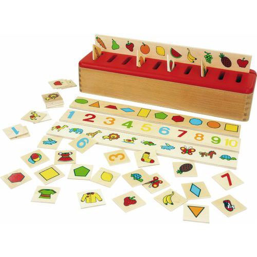 Boîte de tri en bois