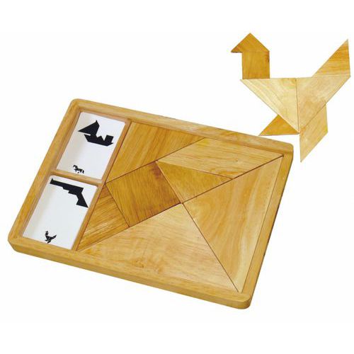 Grand tangram bois - Sapinmalin