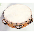 Tambourin cymbalettes peau naturelle ø 15 cm - Fuzeau