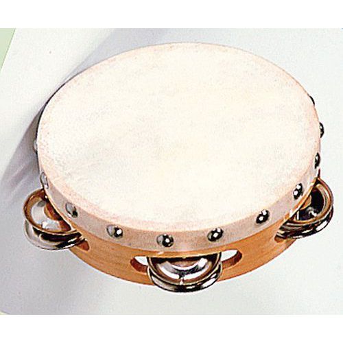 Tambourin cymbalettes peau naturelle ø 15 cm - Fuzeau