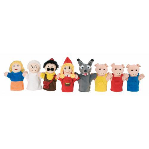 Atelier musical marionnettes trois petits cochons et chaperon rouge