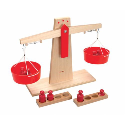 Balance en hêtre blanc stable - Educo