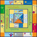 Grand tapis d'apprentissage 1er âge 'le calendrier'
