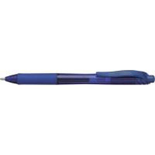 Stylo gel Energel retrac.1mm bleu