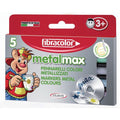 Boite de 5 feutres metalises metalmax