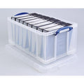 Bac 64 litres avec couvercle incolore