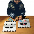 Lot de 8 fiches modeles pour carres mosaiques mousse