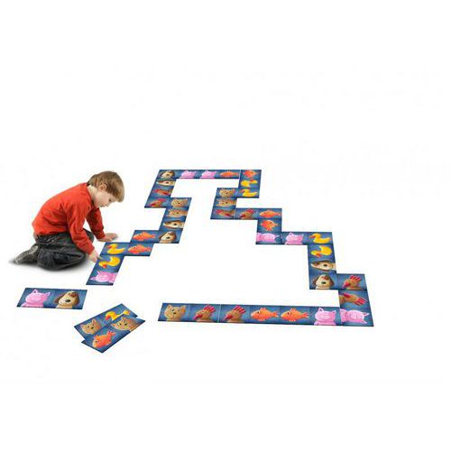 Domino Animaux Rigolos 28 Pièces