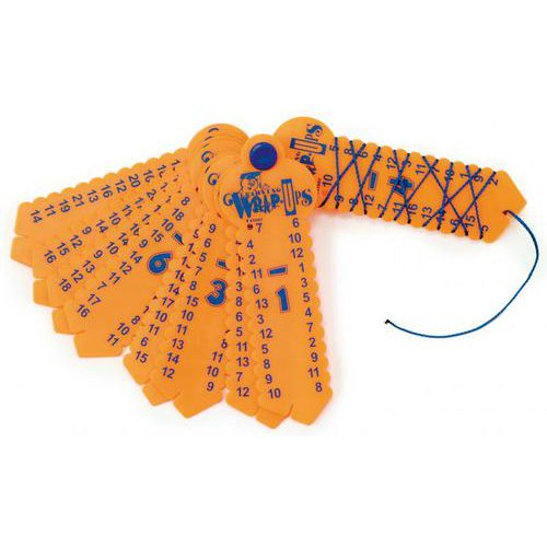Set 10 Plaques Les Laçage Mathématiques Soustraction