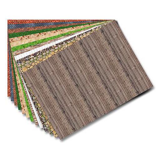 Pochette 13 feuilles papier decor construction 80g 50x70 cm - Folia