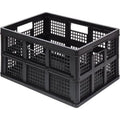 Bac de rangement pliant 45 L empilable. dim : 400x575x280 mm