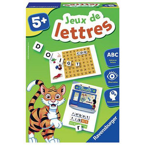 Jeux pour apprendre jeux de lettres
