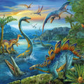3 Puzzles 3 X 49 Pièces Fascination Des Dinosaures