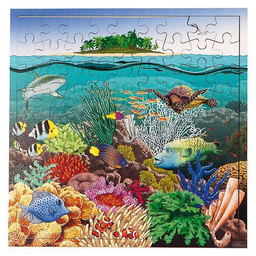 Puzzle des récifs coralliens - Rolf