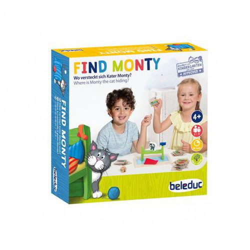 Trouve monty le chat - Beleduc