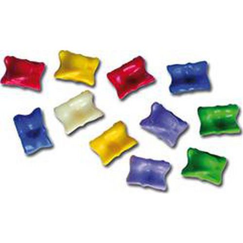 Osselets - Lot de 11 pièces colorées