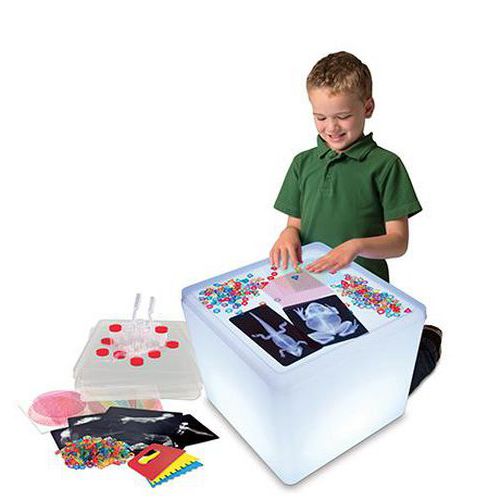 Cube lumineux d'apprentissage - Roylco
