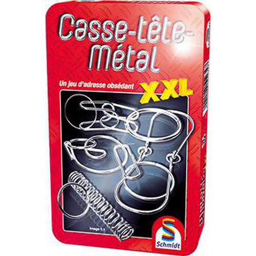 Casse tête XXL - Assortiment de 12 défis métalliques
