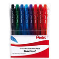 Pochette 8 Stylos Bille Rétractables 1 Mm