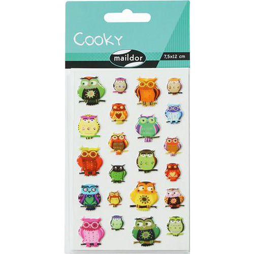 Ensemble de 192 stickers animaux rigolos - Maildor