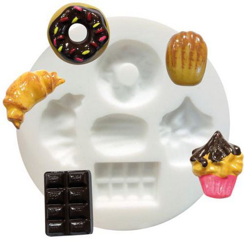 Lot De 30 Mini Moules En Silicone