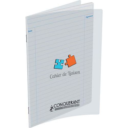 Carnet de liaison 17x22 cm - Conquerant