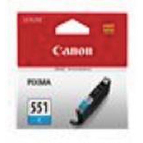 Cartouche jet d'encre Canon CLI-551C - cyan