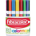 Pot 36 feutres à colorier Color Maxi pointe 3 mm