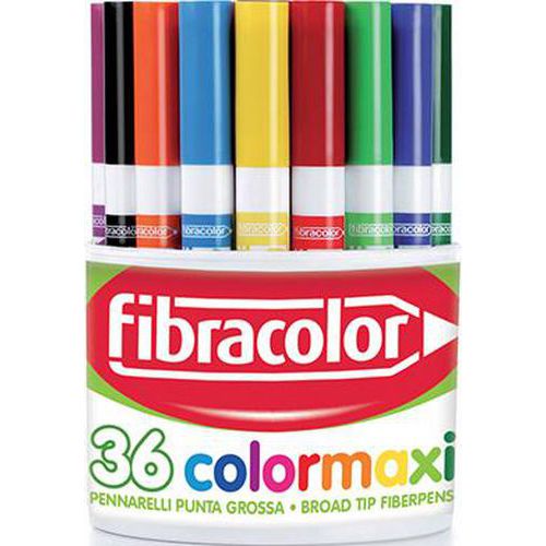 Pot 36 Feutres À Colorier