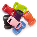 Sachet 10 Clips Plastique 10mm Couleurs Assorties