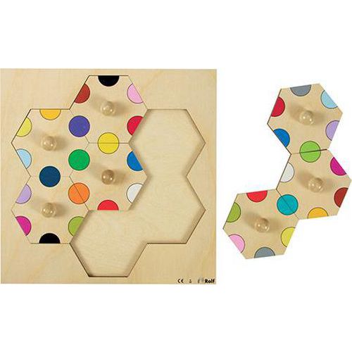 Jeu de combinaison les couleurs - Rolf