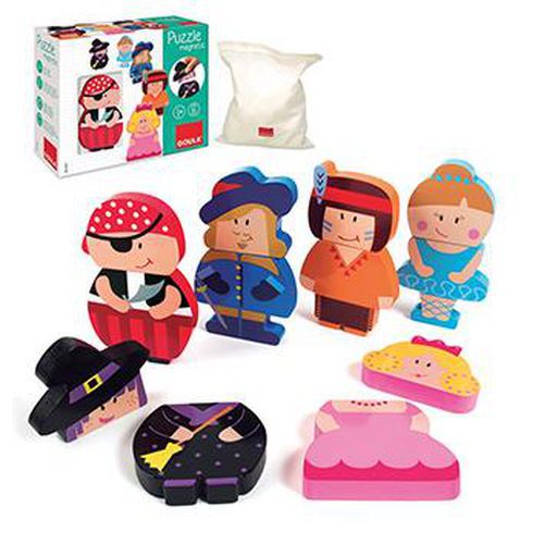Puzzle magnétique personnages interchangeables - Goula