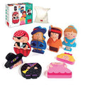 Puzzle Magnétique Personnages Interchangeables