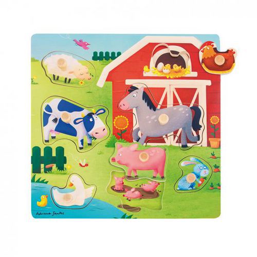 Puzzle Ferme Mamans Et Bébés