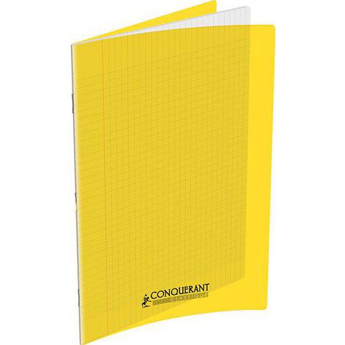 Cah Polyp 140p 90g 24x32 Gc Seyès Jaune Conquér Classiq