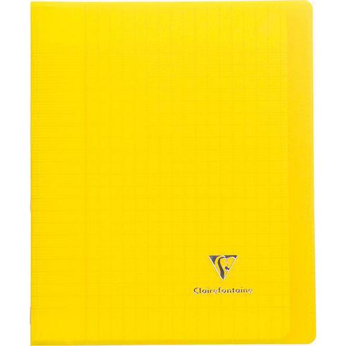 Cahier Koverbook 96p seyes 24x32- jaune