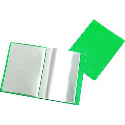 Reliure plastique 20 volets A4 - vert