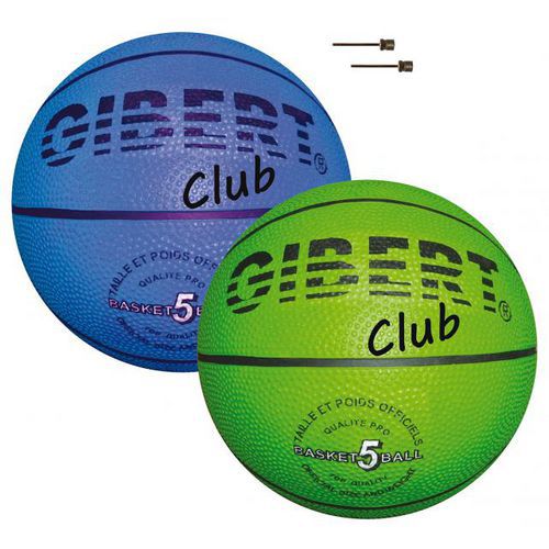 Lot 2 ballons de basket Club T.5 Junior