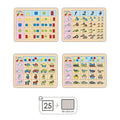 Ensemble 4 puzzles logique 1 - Akros