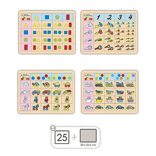 Ensemble 4 Puzzles Logique 1