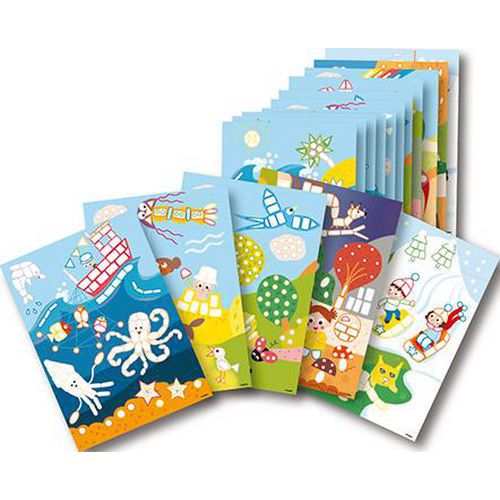 Frise Playmais 28 panneaux A3 à assembler - PlayMais