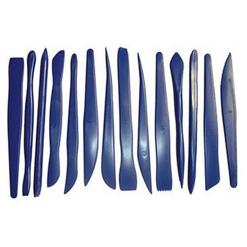 Lot 14 Ébauchoirs Plastique 3 En 1