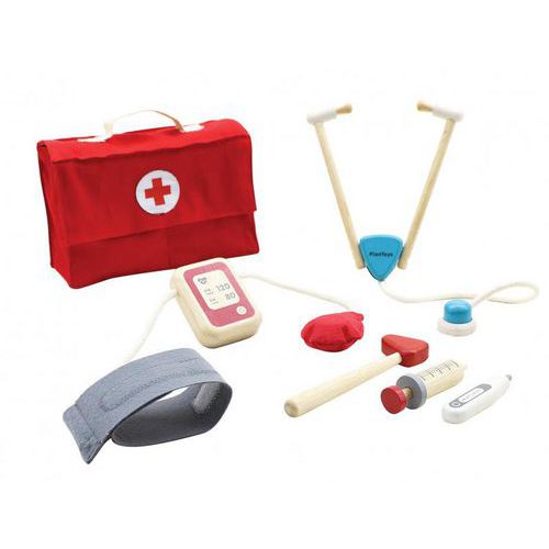 La Valise Du Docteur En 100% Bois 5 Instruments