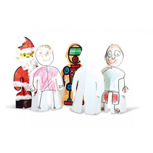 Ensemble 50 Personnages À Décorer