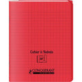 Cahier Rabat 96p Seyes 17x22 - Rouge